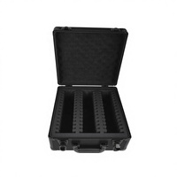 Boîte de rangement pour cartes classées en 3 rangées, étui pour cartes PSA, capacité de 50+ cartes, personnalisable, étui de transport pour cartes de sport, de baseball, pour collectionneurs, cadeaux