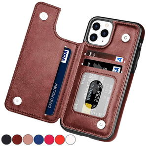 เคสโทรศัพท์หนังพร้อมช่องใส่บัตร สำหรับ <span class=keywords><strong>iPhone</strong></span> <span class=keywords><strong>12</strong></span> Pro Max 14 13 11 17 16 15  ฝาหลัง  สินค้ามาแรงปี 2026  เคสมือถือ - Product Image 6