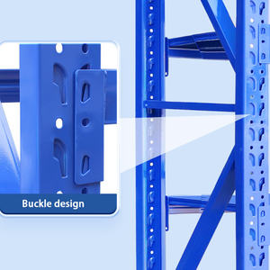 Garage Entrepôt Rack Boulons réglables Rangement Stacking Racks Palette <span class=keywords><strong>Acier</strong></span> Métal Rayonnage Étagères Unité - Product Image 2