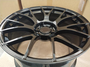 Pengzhen Custom Gloss Black Design a doppio raggio Y 16 17 pollici 5x112 in lega forgiato cerchi in lega per scarabeo VW - Product Image 2