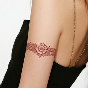 <span class=keywords><strong>Tatuajes</strong></span> Temporales de Henna Coloridos, Pegatinas de <span class=keywords><strong>Tatuajes</strong></span> con Estilo Étnico Geométrico, Tatuaje Impermeable Adecuado para <span class=keywords><strong>la</strong></span> Parte Posterior de <span class=keywords><strong>la</strong></span> Mano, <span class=keywords><strong>Muñeca</strong></span> y Brazo - Product Image 3