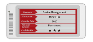 Shenzhen Minew 2.9 pouces ESL Bluetooth 5.0 <span class=keywords><strong>étiquette</strong></span> de <span class=keywords><strong>prix</strong></span> numérique <span class=keywords><strong>étiquette</strong></span> d'étagère électronique système ESL e-paper e-ink <span class=keywords><strong>magasin</strong></span> de détail intelligent - Product Image 6