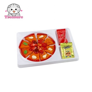 Caramelos de Goma con Sabor a <span class=keywords><strong>Pizza</strong></span>, Caramelos de Goma con Sabor a Frutas, Caramelos de Gelatina Suave, Complementados con Mermelada y Caramelos Explosivos - Product Image 3