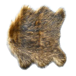 high quality furry carpet colored fluffy long hair faux animal fur rugs