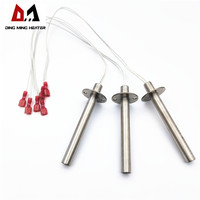 Barre chauffante à haute densité de puissance, chauffage électrique industriel à cartouche pour moule de moulage sous pression