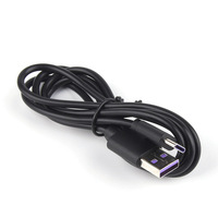 1m de câble usb-a vers usb-c noir 5a avec transfert de données 480Mbps