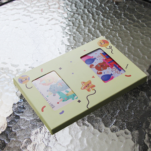 Tarjetas de regalo de felicitación de papel Kraft blanco con impresión personalizada, tarjeta de agradecimiento de aniversario de boda con sobres - Product Image 3