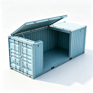 Hard Open Top <b>Container</b> with Removable Steel Roof for Oversized Cargo – HowWant - Product Image 6