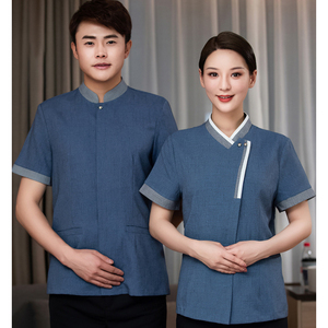 Uniforme <span class=keywords><strong>de</strong></span> vêtements d'hôtel pour le personnel <span class=keywords><strong>de</strong></span> ménage Fourniture <span class=keywords><strong>de</strong></span> mode pour le nettoyage Type d'uniforme Personnel <span class=keywords><strong>de</strong></span> ménage - Product Image 4