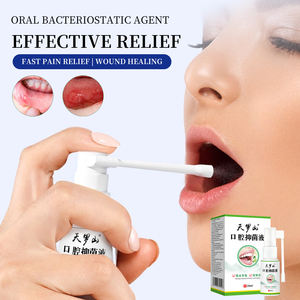 Mund- und Halsspray bei Trockenheit, spendet Feuchtigkeit und kühlt zur schnellen Linderung von Beschwerden durch Klimaanlage oder Sprechen - Product Image 1