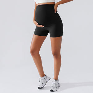 Shorts de <span class=keywords><strong>grossesse</strong></span> Vractive en gros, taille haute, doux, extensibles dans quatre directions, respirants, pour le sport et les loisirs - Product Image 3