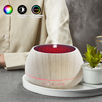 Pour grandes pièces chambre 1000ml Grain de bois brume fraîche parfum d'air Led diffuseur aromathérapie huiles essentielles humidificateur