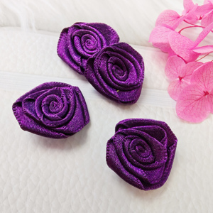 Petit nœud en ruban de satin noir et rouge pour bricolage Prix d'usine pour décorations de fête de Noël pour la maison ou accessoires de sous-vêtements - Product Image 4