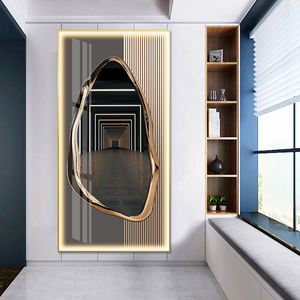 Tường hiện đại trang trí sang trọng tùy chỉnh LED ánh sáng thiết kế tác phẩm nghệ thuật trang trí tường nghệ thuật bức tranh tường sáng treo bức tranh - Product Image 5