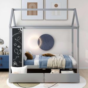 Lit en pin en bois massif bébé enfant étudiant simple Double princesse cadre <span class=keywords><strong>de</strong></span> lit en bois <span class=keywords><strong>photographie</strong></span> Photo <span class=keywords><strong>maison</strong></span> accessoires lit - Product Image 2