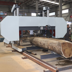 Sierra de cinta horizontal de alta resistencia para el corte y procesamiento de troncos y madera de gran diámetro - Product Image 4