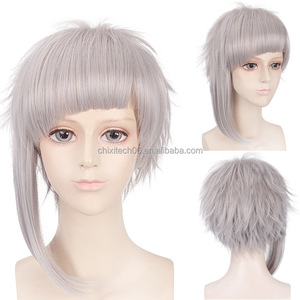 Pelucas de Cosplay de Anime, Literatura Japonesa, Perros Salvajes, Nakajima <span class=keywords><strong>Atsushi</strong></span>, Dazai Osamu, Nakayoshi Nakayoshi, Kido Tobu, Akutagawa - Product Image 5