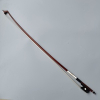 Ebony Frog Brazilwood Body Shell Inset All Size Natural Horsehair Coated Cello Bow Violin Bow