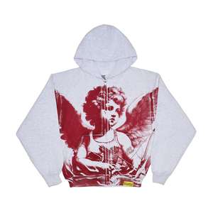 ALOCS Cupid Tattoo <strong>Hoodie</strong> High Quality custom winter fashion hip hop <strong>hoodie</strong> manufacturers 100% cotton <strong>men's</strong> hoodies - Product Image 2