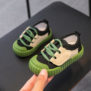 Chaussures de marche pour bébé à semelle souple antidérapante 0-3 ans Chaussures en toile pour tout-petits Chaussures pour bébé garçon 2 à 3 ans - Product Image 3