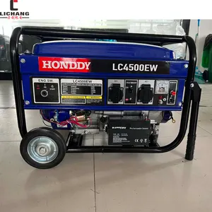 Generador de gasolina de 3500w, generador de Ac silencioso de 1 fase, estilo suizo Kraft