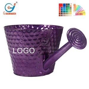 Produits en gros Arrosoir en métal de 3 gallons avec poignée <span class=keywords><strong>Pot</strong></span> de fleur en métal Bonsaï pour jardin d'arrière-cour - Product Image 2