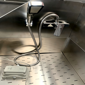 Edelstahl Hunde-Pflegewanne mit Rampe und Treppe für Große Hunde - Product Image 5