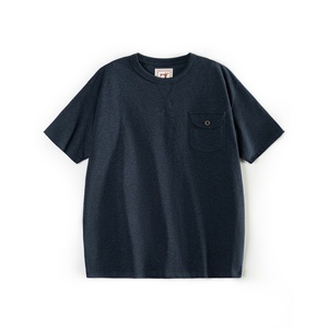 Camiseta Casual con Bolsillo - Corte Ajustado con Bolsillo Frontal Funcional, Tejido Transpirable de Poliéster/Algodón para Guardar Objetos Pequeños - Product Image 3
