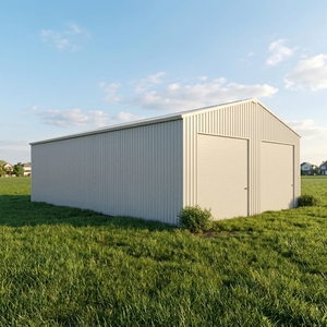 CG2841-H305 Bâtiment <span class=keywords><strong>préfabriqué</strong></span> moderne en structure métallique <span class=keywords><strong>Prix</strong></span> usine Garages extérieurs Entrepôt Atelier <span class=keywords><strong>Garage</strong></span> à ossature métallique - Product Image 1