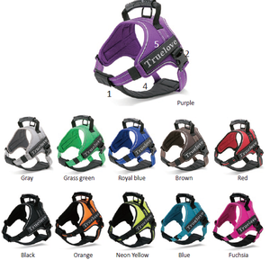 สายรัดสุนัขแบบหนาพิเศษ ป้องกันการดึง ทนทาน พร้อมหูจับ สะท้อนแสง ระบายอากาศ ป้องกันการหลุดรอด มีไฟในตัว - Product Image 4