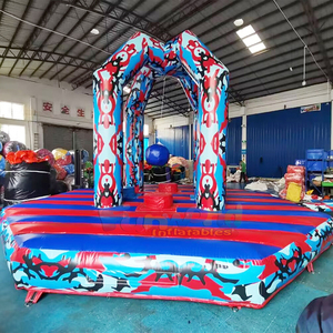 Commercial grade juegos hinchables kids party wrecking ball interactive <b>inflatable</b> <b>game</b> for outdoor carnival events - Product Image 3