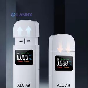 LANNX ALC A9 Digitaler Sensor Alkohol tester Medidor De Alkohol messgerät <span class=keywords><strong>Alcotest</strong></span> Premium Alcohol Tester Tragbare Alkohol tester maschine - Product Image 6