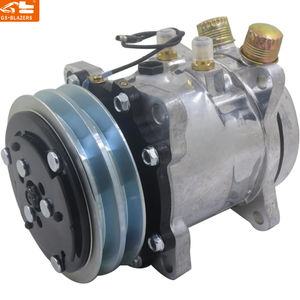 Compresor de CA SD507 5H11 <span class=keywords><strong>507</strong></span> 12V / 24V 2 para camión pesado de excavadora de tractor - Product Image 1