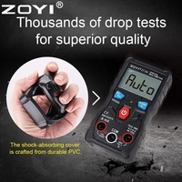 ZOYI ZT-S4 Multimeter Digital Pintar True RMS Rentang Otomatis Penyimpanan Data Tegangan Arus Resistansi Kapasitansi Frekuensi Suhu