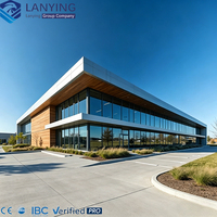 Estructura de Acero Prefabricada para Almacenes Industriales, Sala de Exposiciones, Construcción Rápida, Construcción de Estructuras de Acero Prefabricadas