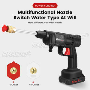 Lavadora de Autos de 300W, Pistola de Lavado de Autos Inalámbrica de 20000mah, Pistola de Agua Eléctrica de Alta Presión, Máquina de Espuma para Batería Makita de 18V - Product Image 4