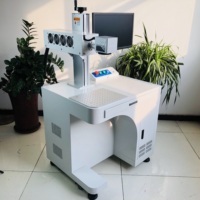 Machine de marquage laser à fibre CO2 ktop CNC refroidie par air, haute sécurité, pour usage domestique, électronique, PCB, étiquettes métalliques, cartes d'identité, prend en charge le format BMP