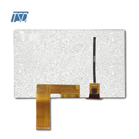 7 ''7 pulgadas de largo FPC 1024x600 Resolución IPS MIPI USB I2C Interfaz PCAP TFT LCD Pantalla táctil capacitiva