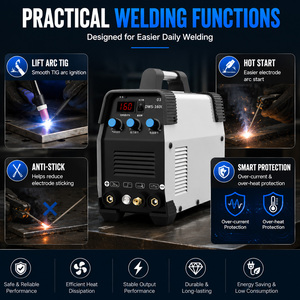 Soldadora Inversora Industrial TIG MMA de 160 Amperios, 220V DC, Máquina de Soldadura por Arco de Argón, Certificación CE, OBO, Acero Inoxidable, Precio de Fábrica - Product Image 4
