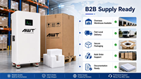 Batterie LiFePO4 de haute qualité, stock UE, AWT, empilable verticalement, horizontale, 16 kWh, 51,2 V, 314 Ah, entrepôt Pologne