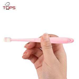 Tartaro di alta qualità per animali domestici di controllo morbido profondo pulito 360 cane silicone spazzolino da denti per animali domestici uso a casa per cani e gatti - Product Image 3