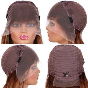 วิกผมแท้ Amygirl 13x4 แบบผูกเชือกด้านหน้า ทรงพิกซี่ ผมสั้นหยิก - Product Image 6