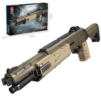 Jie Star Block Gun Series Jouets pour enfants Garçons Modèle Cadeau Vente en gros Puzzle à assembler