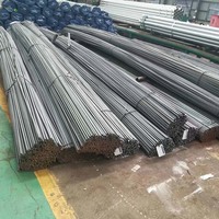 Q235 1/2 \ "3/8 \" 5/8 \ "pouces barres en acier ondulé barres de fer barres d'armature déformées pour le pliage de bâtiments d'armature en béton