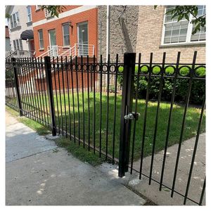 <span class=keywords><strong>Barandilla</strong></span> de Hierro Forjado Rústica Moderna y Duradera para Escaleras, Balcón, Terraza, Barandal Exterior - Product Image 4