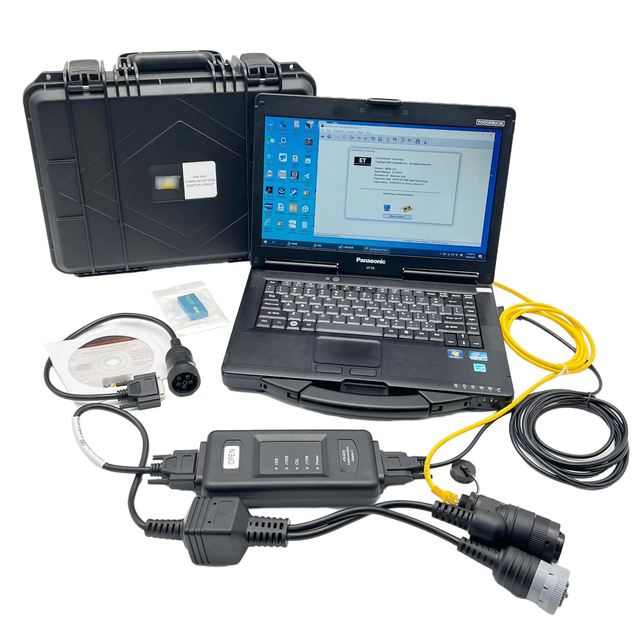 ET3 and SIS Software ET4 Diagnostic Tool with Laptop