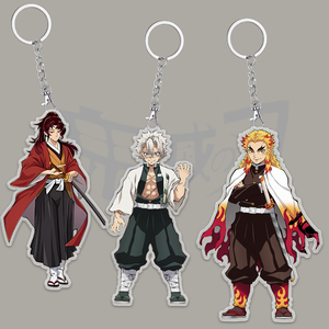 พวงกุญแจอะคริลิค 6 ซม. ลายดาบพิฆาตอสูร คามาโดะ เนซึโกะ และ ทันจิโร่ ของขวัญวันเกิดอนิเมะสำหรับทุกเพศทุกวัย เหมาะสำหรับของขวัญสำหรับคุณแม่ - Product Image 4
