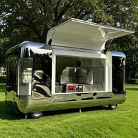 Camion de cuisine BBQ, Remorque alimentaire, Nouveau camion de crème glacée, Camion de pizza mobile, Camionnette à café, Chariot à hot-dogs, Remorque à pizza