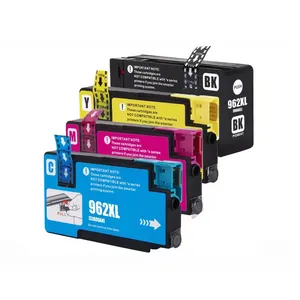 962XL 966XL 962 966 XL Cartridge tinta Inkjet warna diproduksi ulang untuk HP962 untuk HP OfficeJet Pro 9015 9020 9025 Printer