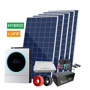 Meilleur prix pour système de panneaux solaires monocristallins MPPT 1000W 5kW 10kW avec batterie lithium-ion pour usage domestique - Product Image 2